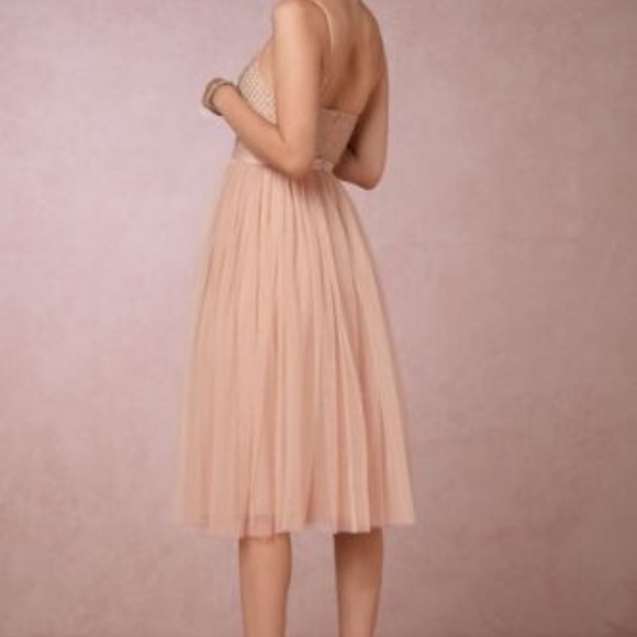 Anthropologie BHLDN Blush Coppelia Dress - Picture 2 of 3
